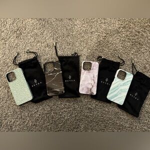 Marble and Patterned Phone Cases - Assorted Colors